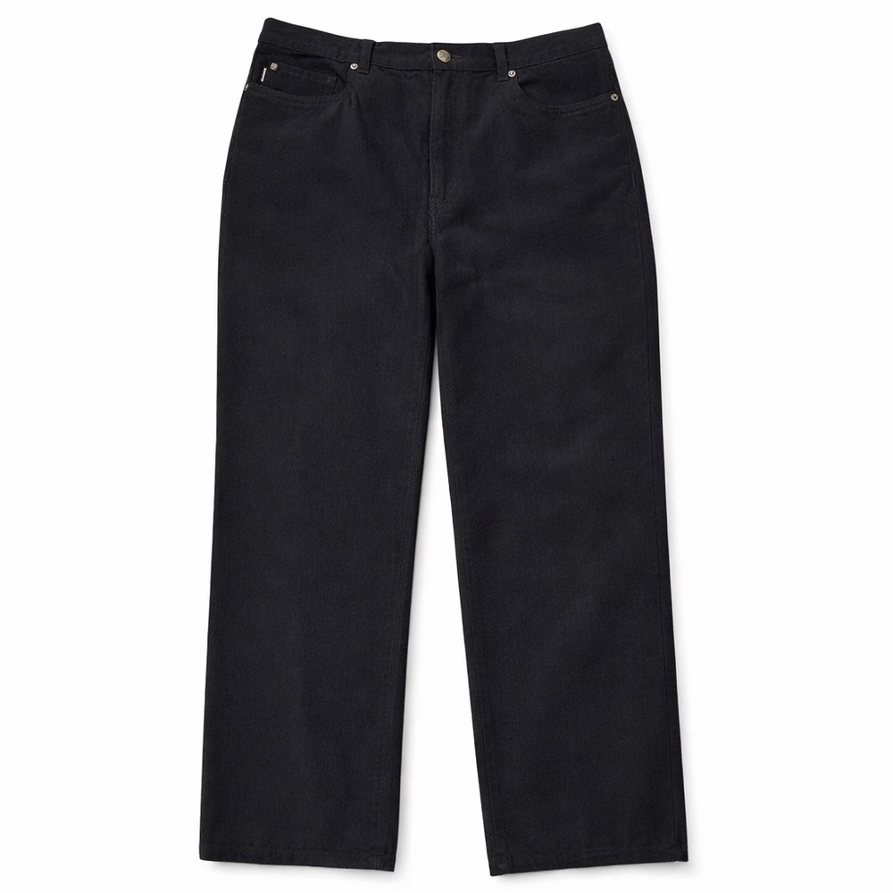 Lauren Ralph Lauren Cotton Moleskin Pants 14 Navy‎ Straight Leg